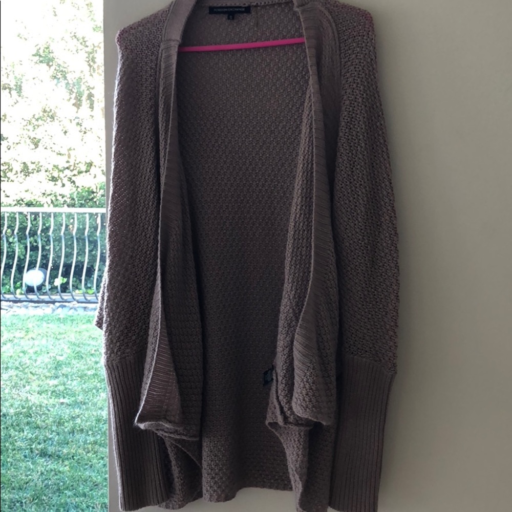 Foreign Exchange Beige cardigan